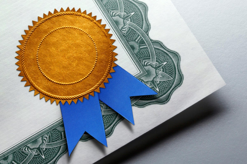 Certificações de qualidade